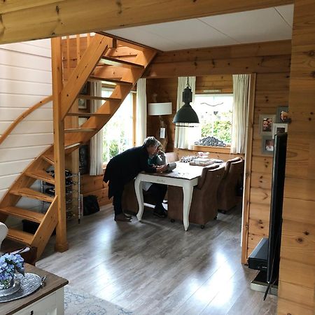 Vrijstaande Luxe Finse Blokhut 2-6 Of 2-8 Pers Villa Kropswolde Eksteriør bilde