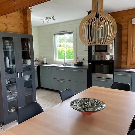 Vrijstaande Luxe Finse Blokhut 2-6 Of 2-8 Pers Villa Kropswolde Eksteriør bilde