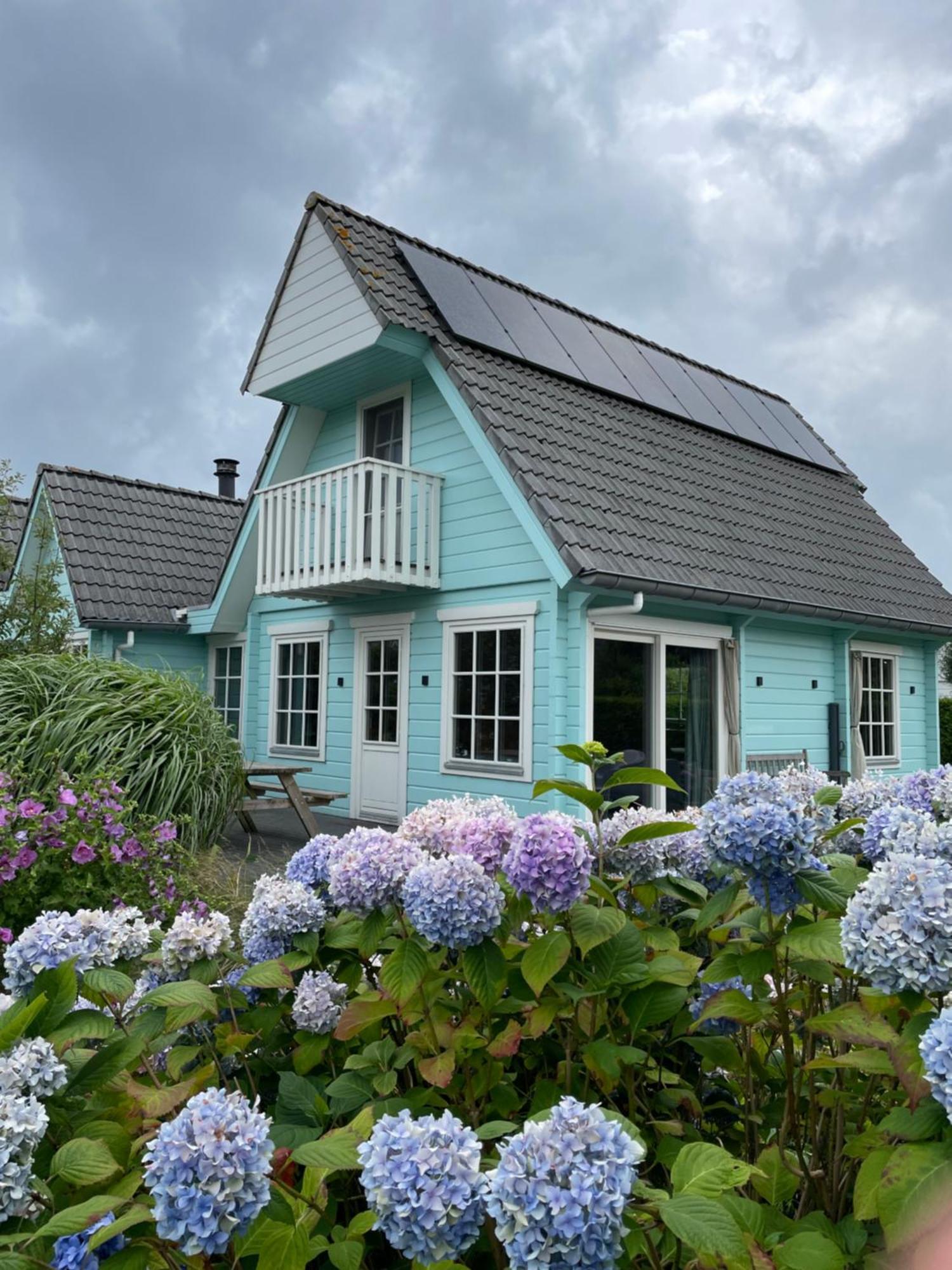 Vrijstaande Luxe Finse Blokhut 2-6 Of 2-8 Pers Villa Kropswolde Eksteriør bilde