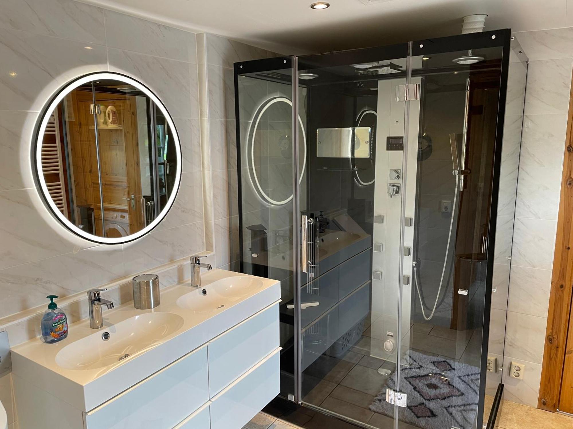 Vrijstaande Luxe Finse Blokhut 2-6 Of 2-8 Pers Villa Kropswolde Eksteriør bilde